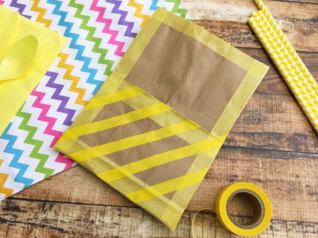 DIY Paper Bag Utensil Holder Life Family Fun