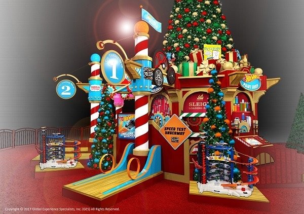 Image Credit: ©2017 Gullane (Thomas) Limited. ©2017 Mattel. All Rights Reserved. North Point MALL SANTA