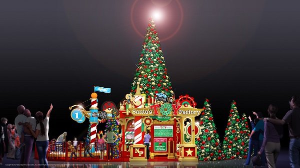 Christmas, Santa at North Point, Santa's Toy Factory