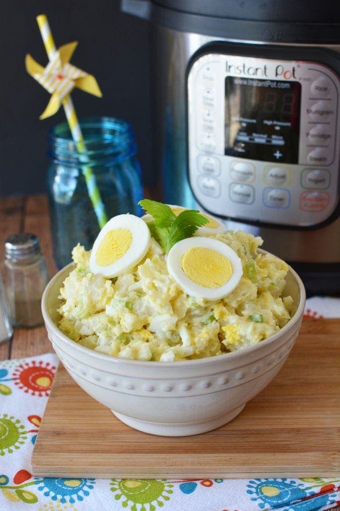 Instant Pot Potato Salad With Celery Perfect BBQ Side Dish For Summer