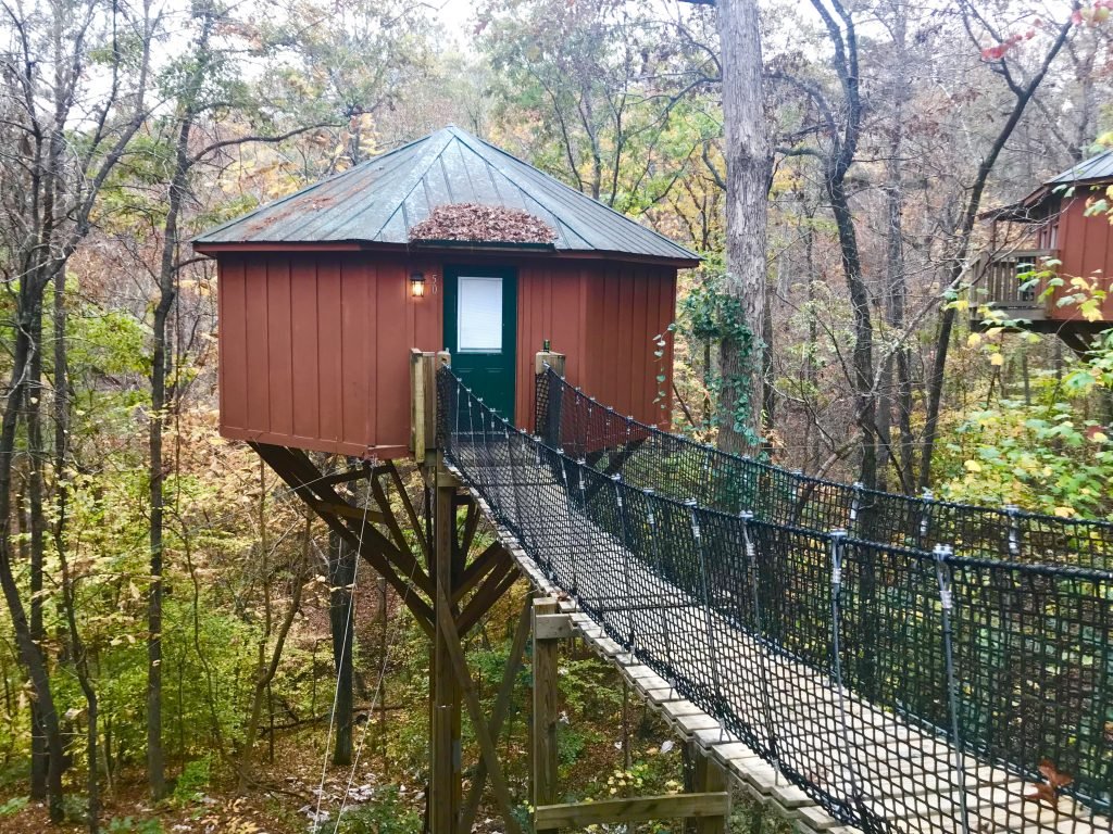 banning mill, domek na drzewie, noclegi w domku na drzewie, historyczny banning