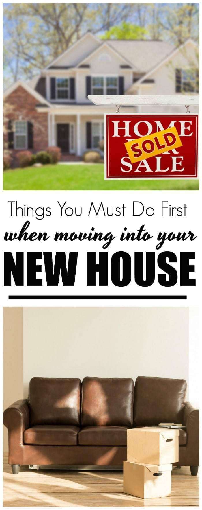 Becoming a brand new, first-time homeowner is such an exciting moment in your life. There’s nothing quite as exciting as officially moving. Here is a checklist of things you need to do first after moving into your new house. #ad #NewHomeownersBBxx