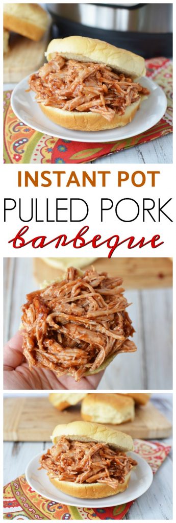BBQ Pork in the Instant Pot, Instant Pot BBQ, Instant Pot Pulled Pork, Instant Pot BBQ, BBQ In the Instant Pot
