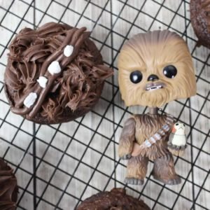 Chewbacca Cupcakes, Chewbacca Donuts, Chewbacca Recipes, Chewbacca Star Wars Recipes, Chewbacca Star Wars, Star Wars Chewbacca Recipes