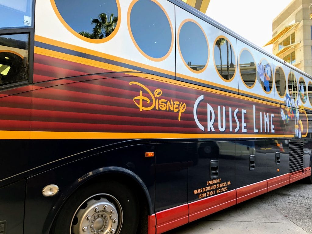 disney cruise shuttle bus