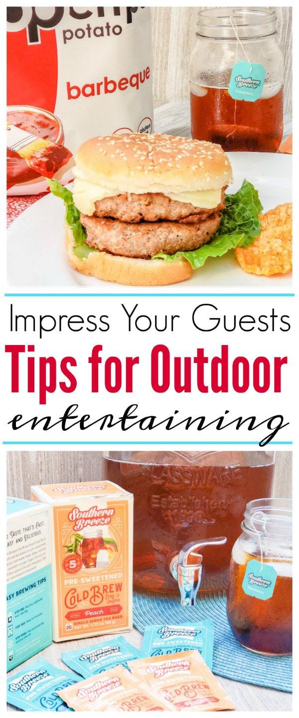 #AD While outdoor entertaining may feel overwhelming, have no fear...we have your top tips for outdoor entertaining that will impress your guests. #SummerEatsBBoxx #BabbleBoxx #OutdoorEntertaining