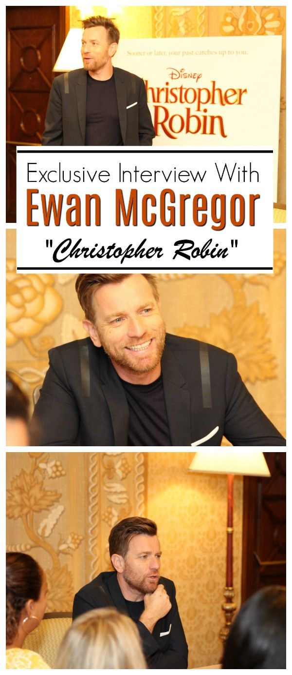 When Director Marc Forster cast Ewan for this role, he picked the perfect person to play Christopher Robin. Read our exclusive interview with Ewan McGregor. #ChristopherRobinEvent #ChristopherRobin #EwanMcGregor
