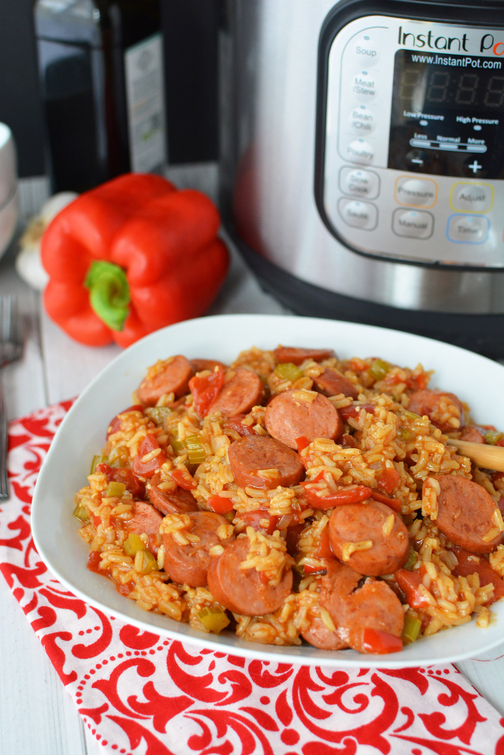 Instant Pot Jambalaya With Sausage (Video) Quick & Easy Comfort Food