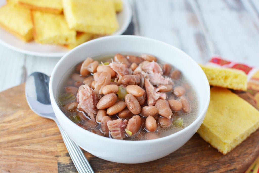 Slow Cooker Pinto Beans With Ham Bone A Southern Favorite Recipe
