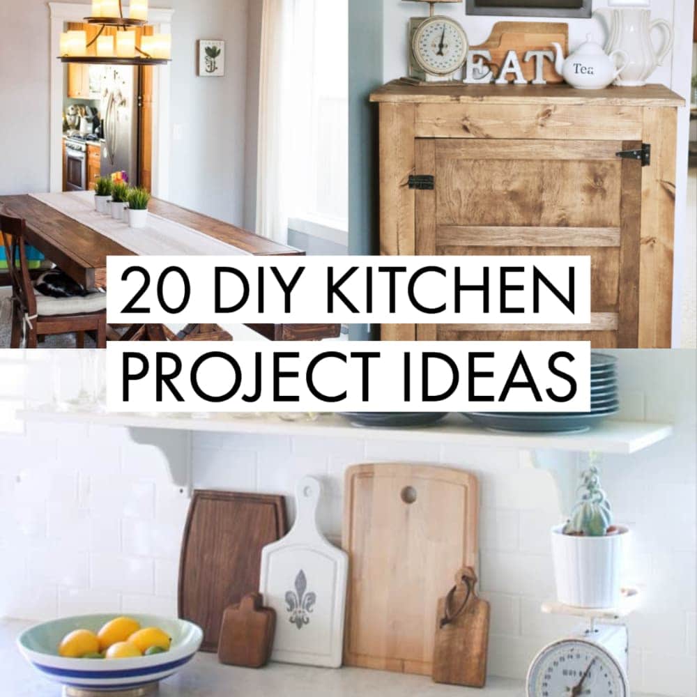 20 DIY Kitchen Projects: Ideas For That Budget-Friendly Kitchen Makeover