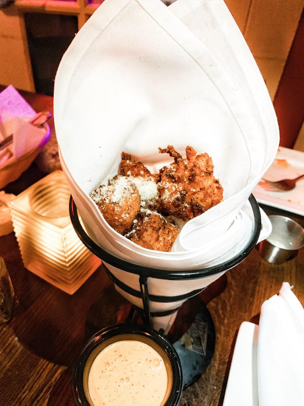 Mully's Nacoochee Grill, Grit Fritters