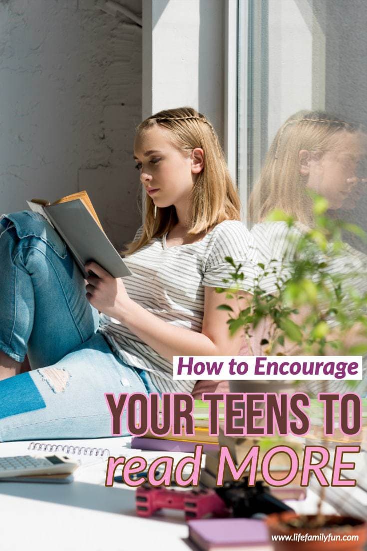 encourage your teen to read more