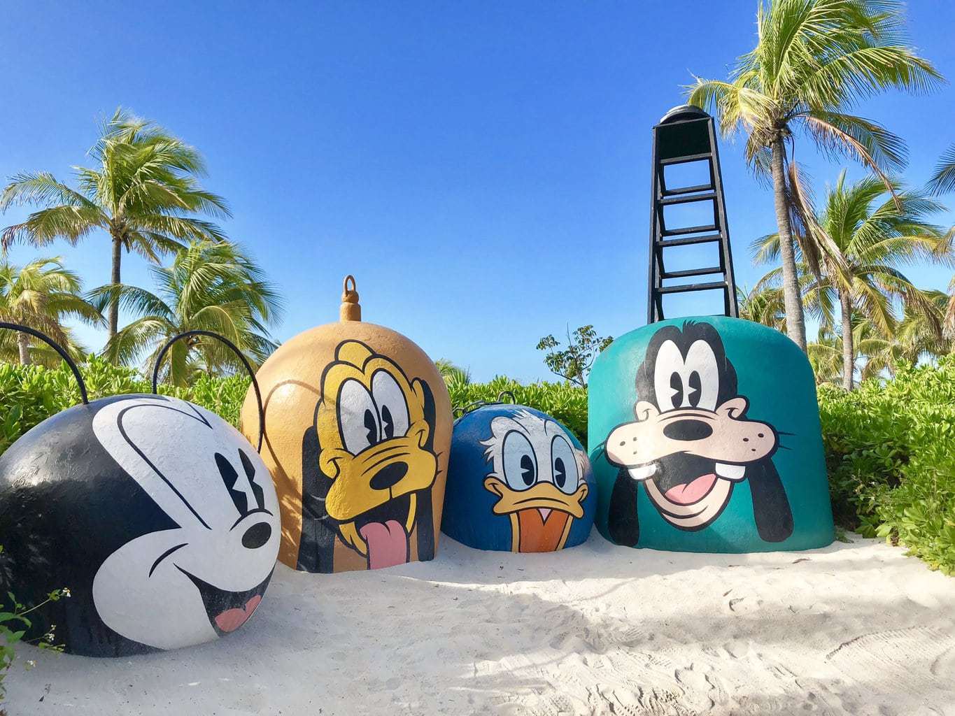 Mt. Rushmore on Disney's Castaway Cay