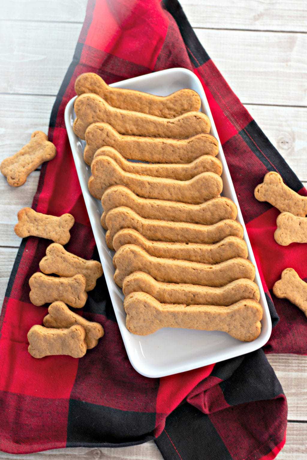 Homemade Dog Treats - Dog Treat Recipe Made With Only 5 Ingredients!
