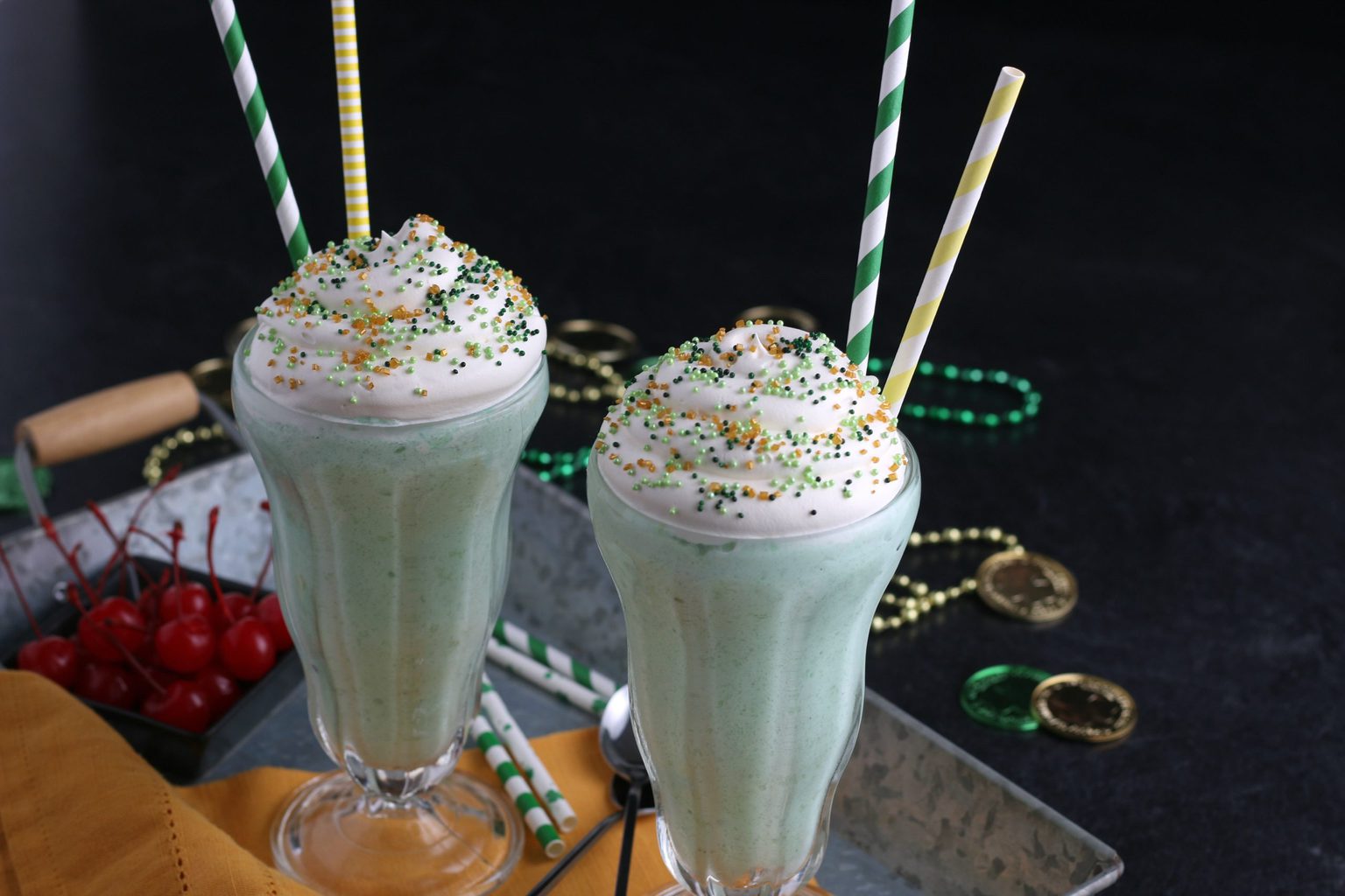 How to make Saint Patrick's Day Shamrock Shakes