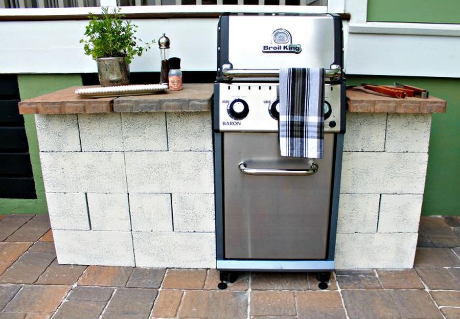 DIY Grill Station Ideas You Can Build Easily on The Backyard