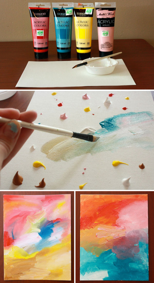 Custom cool easy paintings 25 Cute Easy Paintings You Can Do Yourself