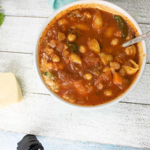 Minestrone Soup Recipe in the Instant Pot
