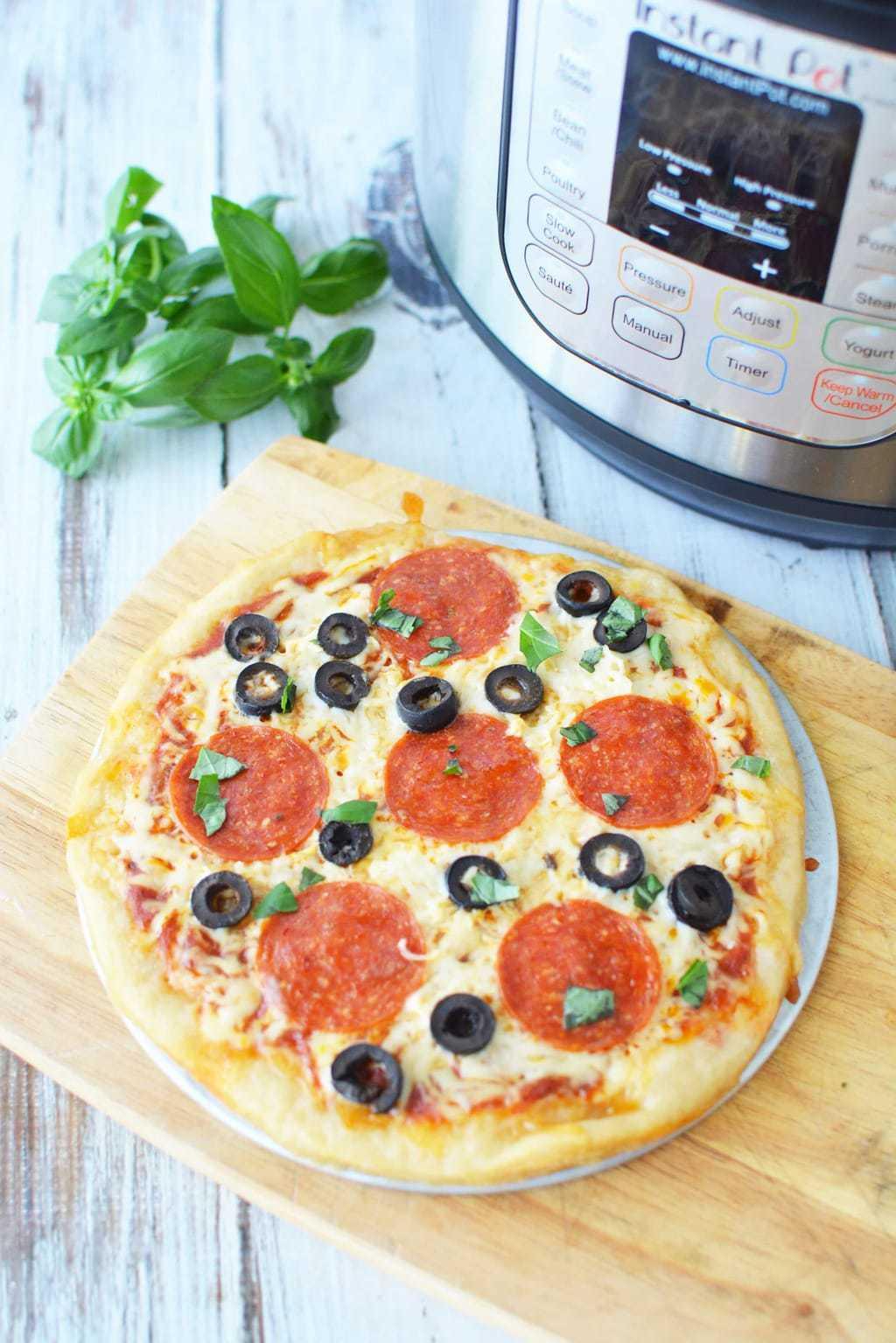 Instant Pot Pizza Recipe With Pepperonis KidFriendly Meal in 15Minutes