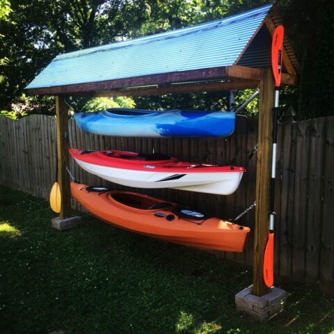 DIY Kayak Rack - Cheap and Easy to Build