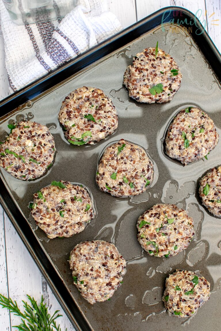 Quinoa Cakes with Herbed Cashew Sauce